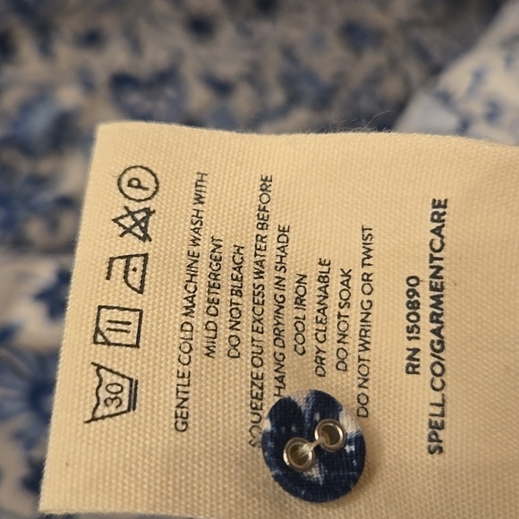 Spell Sunshine Bandit Strappy Gown size Large - Picture 12 of 13